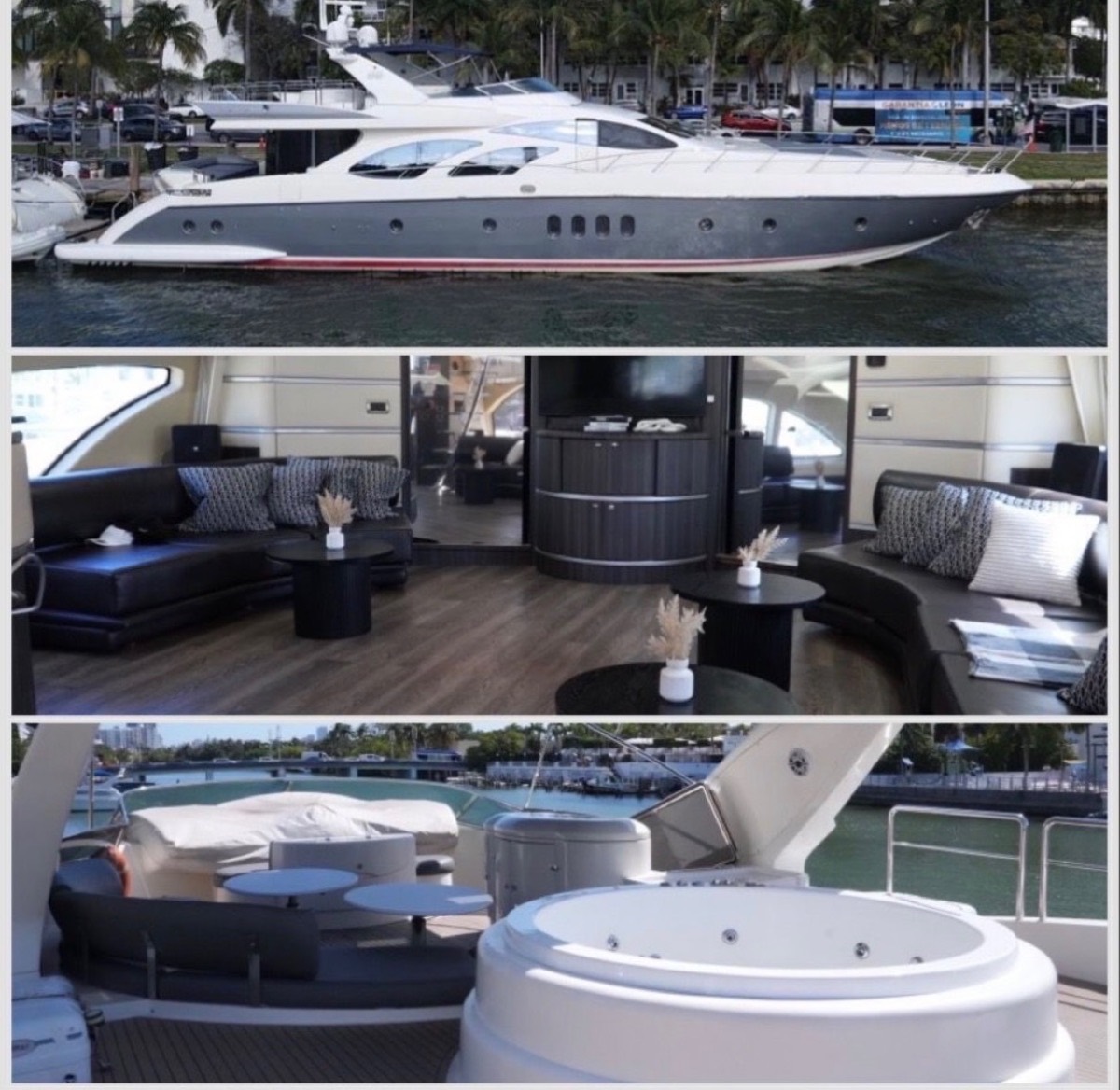 105ft yacht charter — Miami